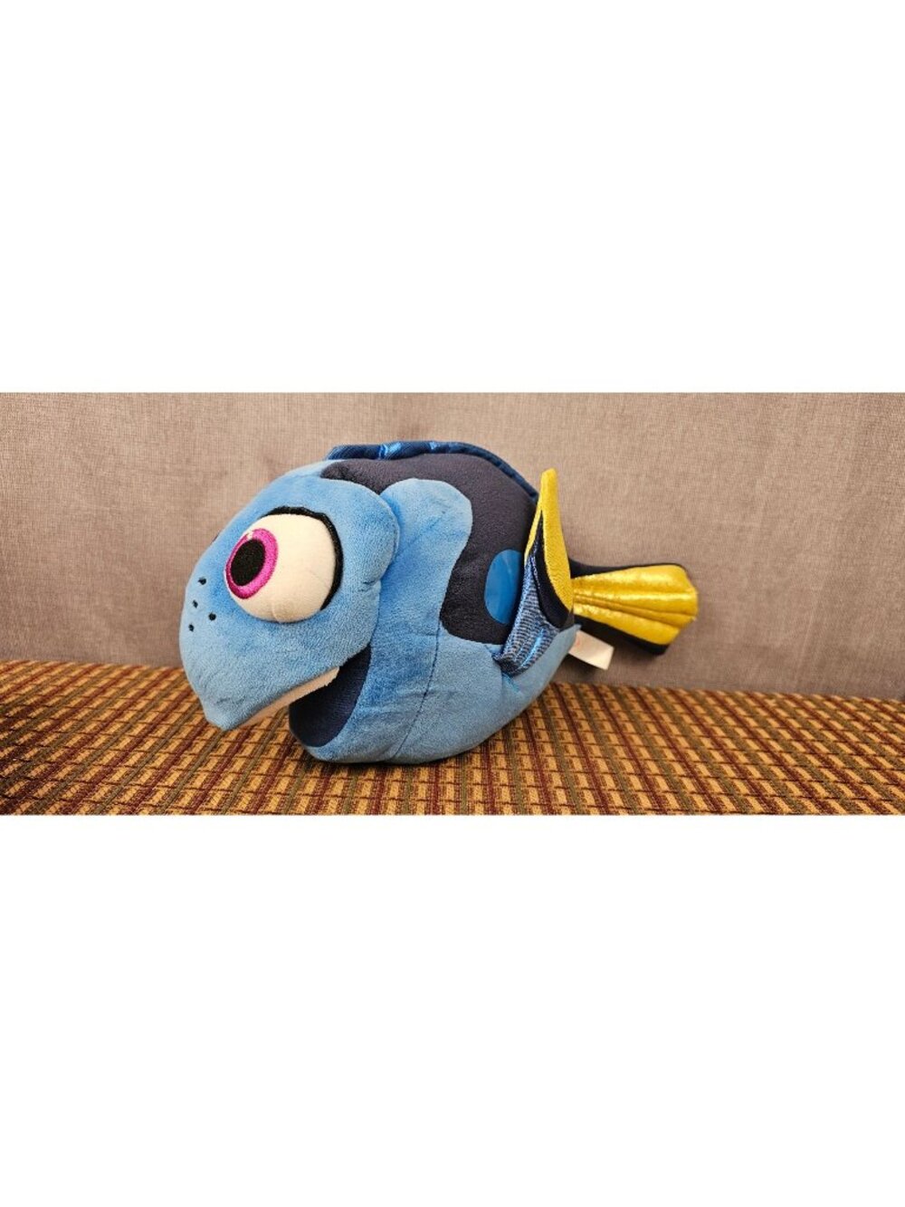 Disney Finding Dory Plush Toy 12" Stuffed Animal Blue & Yellow Fish Soft Plushie
